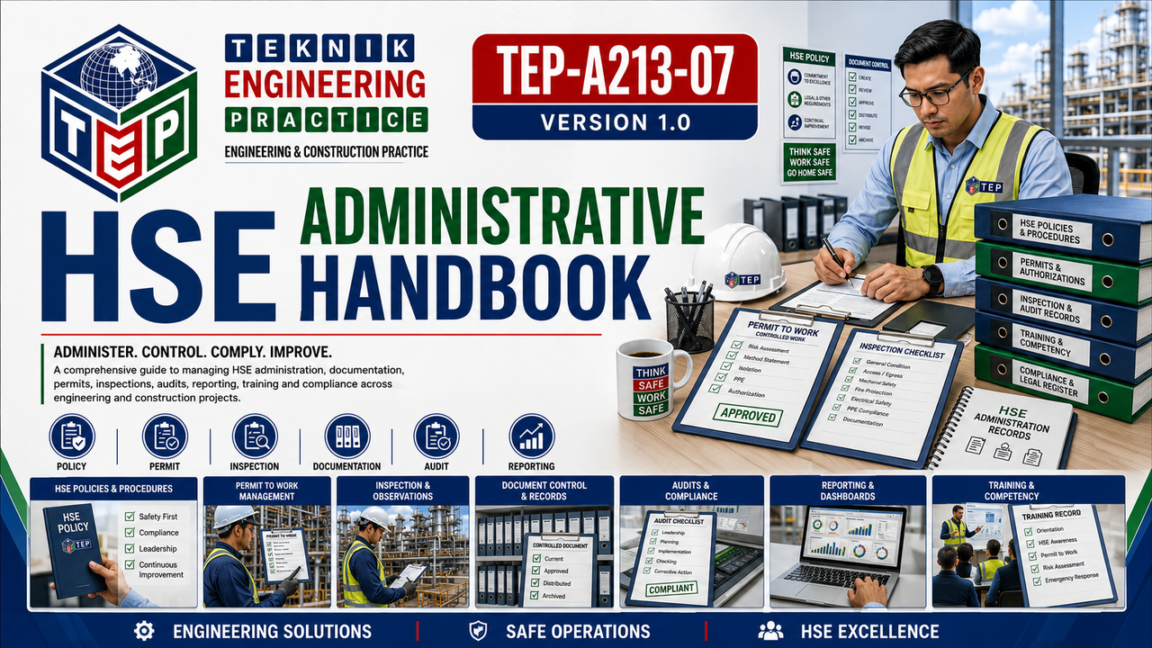 Thumbnail for TEP-A213-07 HSE ADMINISTRATIVE HANDBOOK VERSION 1.0